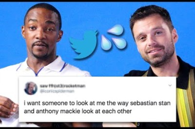 Sebastian Stan And Anthony Mackie Read Thirst Tweets