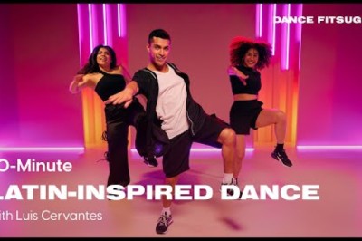 30-Minute Latin-Inspired Dance Cardio Workout With Luis Cervantes