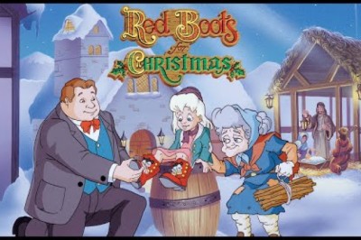 Red Boots For Christmas