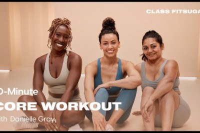 10-Minute No-Equipment Core Workout With Danielle Gray