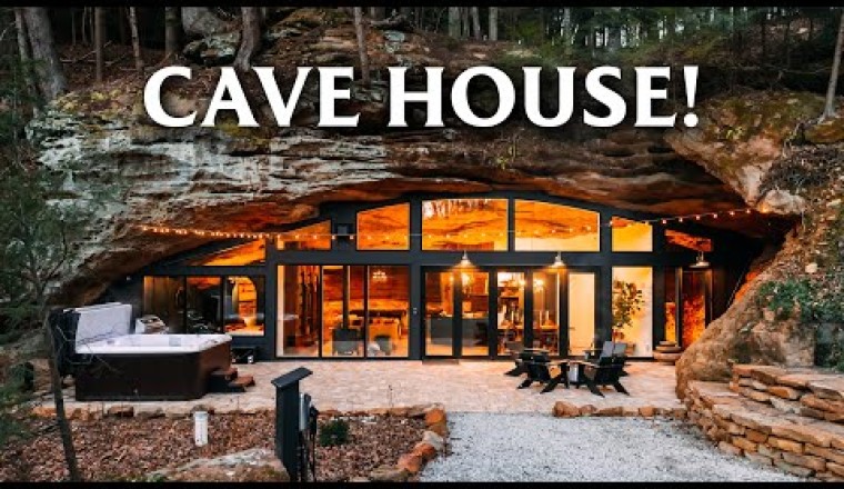 World's Most Unique Airbnb! Cave House Full Tour! (Amazing Interior)