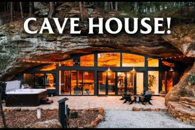 World's Most Unique Airbnb! Cave House Full Tour! (Amazing Interior)