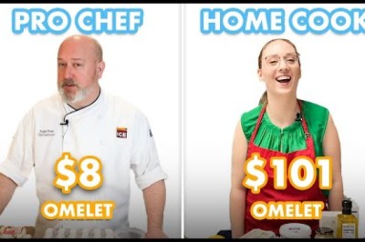 $101 vs $8 Omelet: Pro Chef and Home Cook Swap Ingredients
