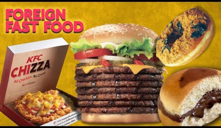 Weirdest Fast Food Menu Items From Foreign Countries