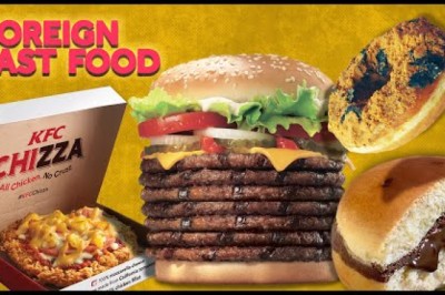 Weirdest Fast Food Menu Items From Foreign Countries