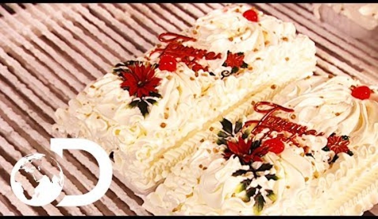 Yule Log Cakes
