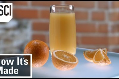 How Orange Juice Is Made in Factories