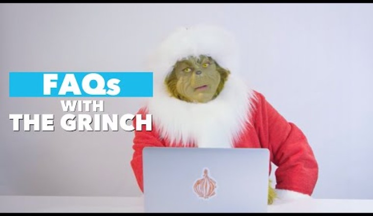 The Grinch Answers the Internet's Most Searched Questions