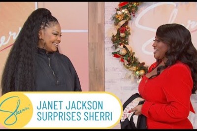 Sherri Shepherd Breaks Down in Tears After Janet Jackson Surprises Her on Her Show