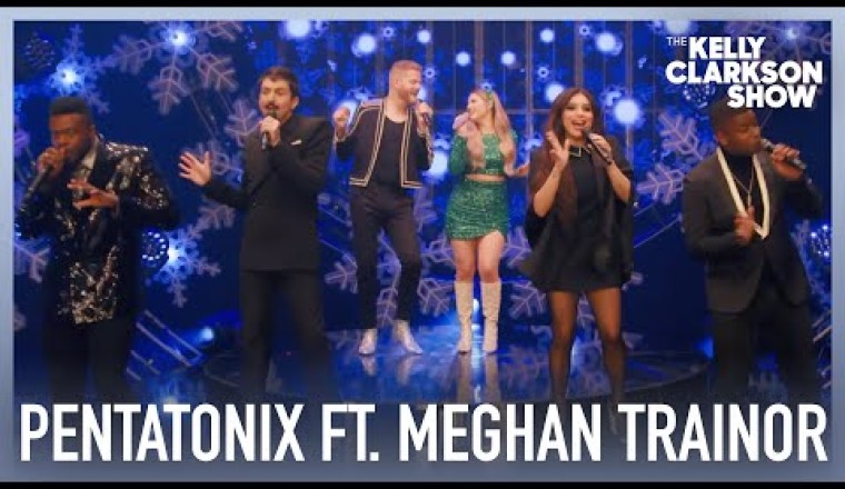 Pentatonix and Meghan Trainor Perform 'Kid On Christmas'