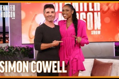 Jennifer Hudson Sings Thank You to Simon Cowell