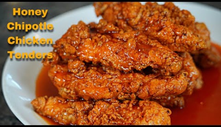 The BEST Honey Chipotle Chicken Tenders!