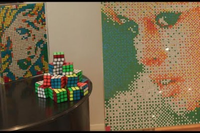 The Cubist: Turning Rubik's Cubes Into Art