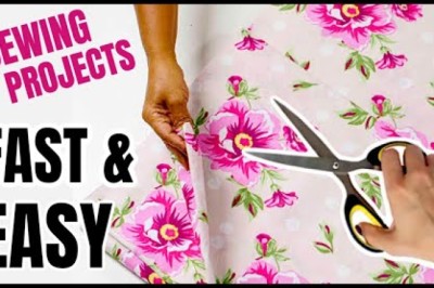 5 MINUTES! Sewing Projects