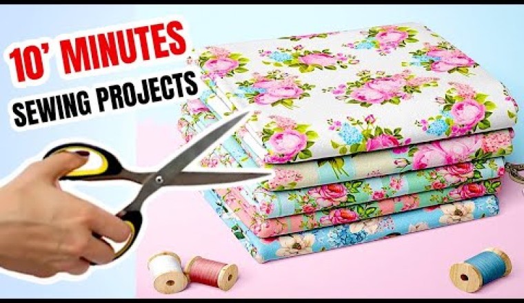 5 Sewing Projects To Make In Under 10 Minutes