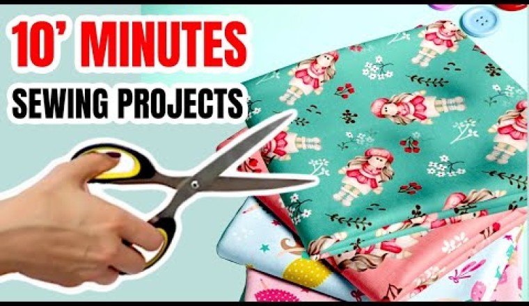 8 Sewing Projects To Make In Under 10 Minutes