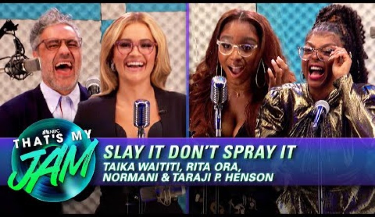 Slay It Don’t Spray It with Normani, Taraji P. Henson, Taika and Rita Ora