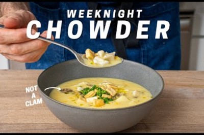 30 Min Chowder (Comforting and Light)