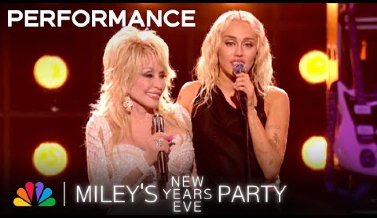 Miley Cyrus and Dolly Parton Sing "Wrecking Ball" and "I Will Always Love You" |