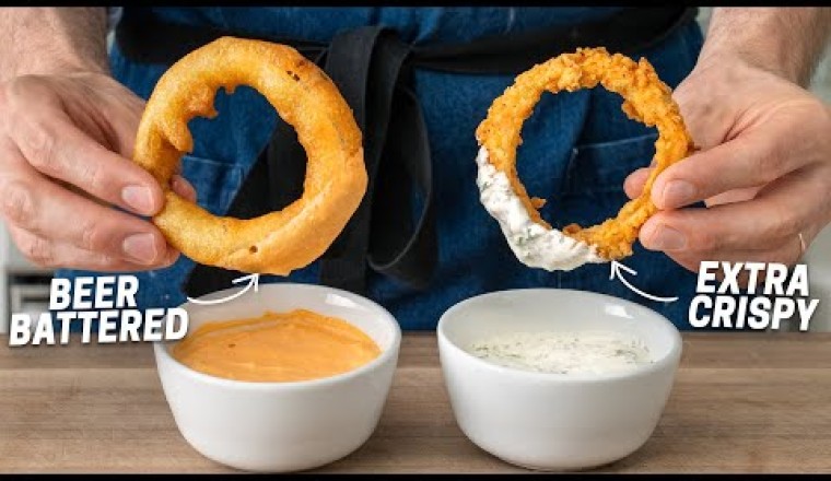 Onion Rings 2 Ways