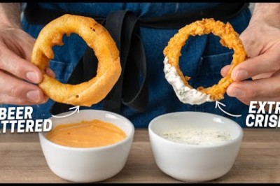 Onion Rings 2 Ways