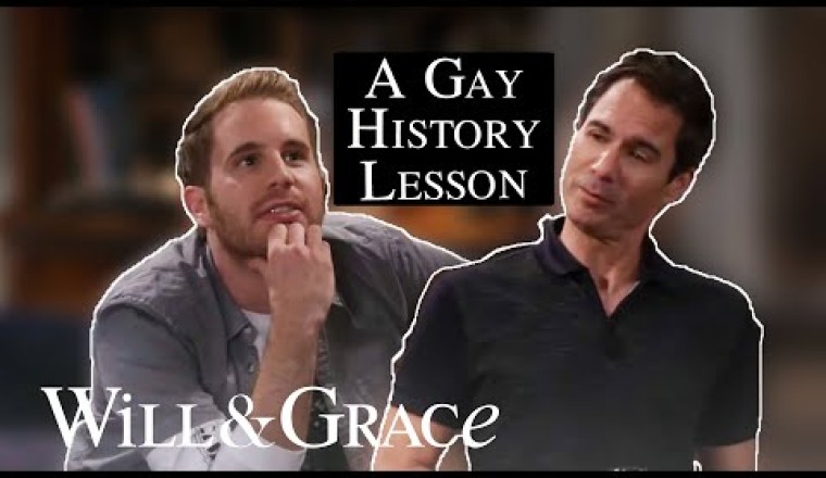 Will Teaches Gay History to his Young Date