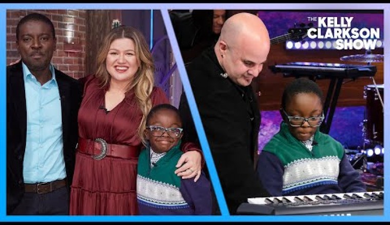 Kelly Clarkson Surprises Child Piano Prodigy, Jude, With A Special Mentor