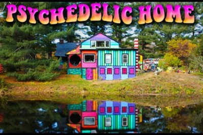 Inside the MOST Psychedelic Home in New York