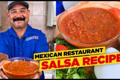 The BEST Mexican Restaurant SALSA ROJA Recipe