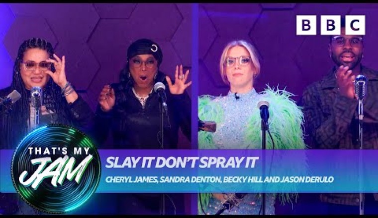 Slay It Don’t Spray It with Becky Hill, Jason Derulo and Salt-N-Pepa