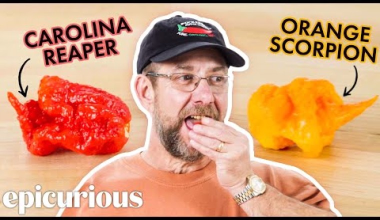 Tasting and Ranking 10 Of The Hottest Peppers in the World