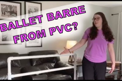 How To Make A Ballet Barre From PVC