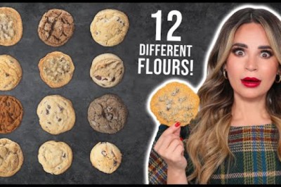 Trying The Same Recipe With 12 Different Flours!