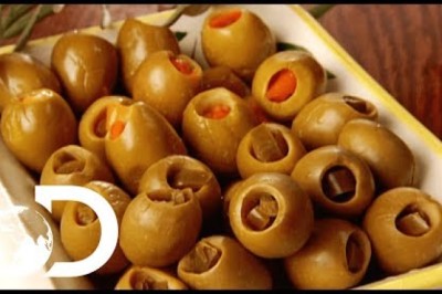 How It's Made: Stuffed Olives