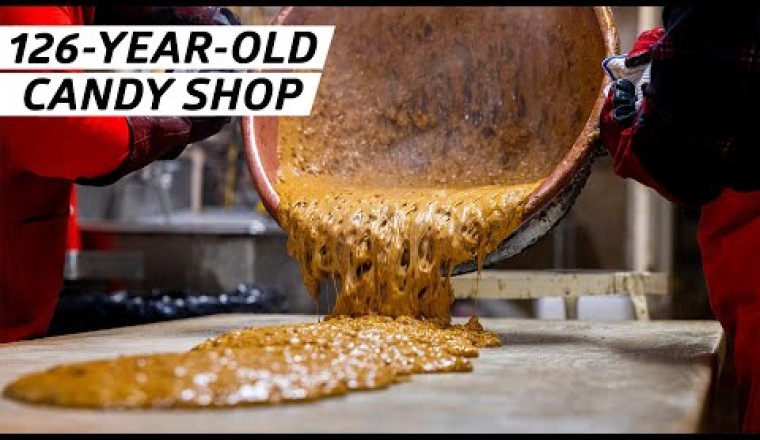 How One Of The Country’s Oldest Candy Shops Makes Candy Canes By Hand Every Year