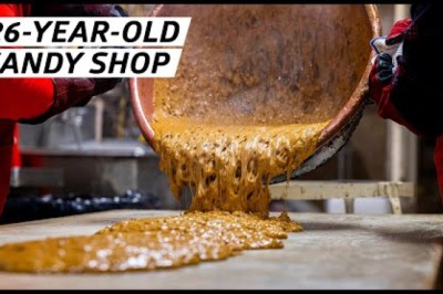 How One Of The Country’s Oldest Candy Shops Makes Candy Canes By Hand Every Year