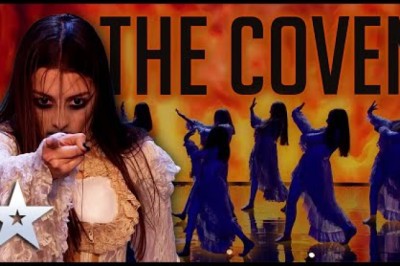 TERRIFYING WITCHES take over the BGT stage!