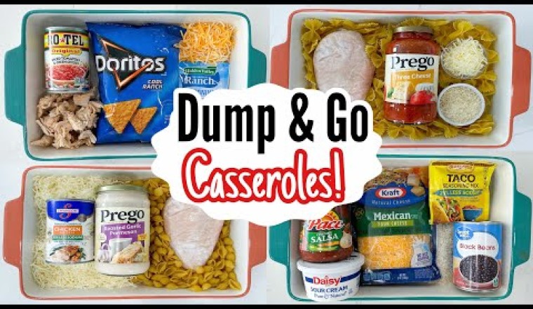 5 Quick and Budget-Friendly Casserole Dinner Recipes Made EASY