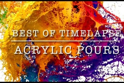 Best Of Timelapse Acrylic Pours