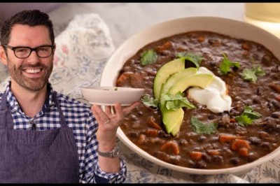 Easy Black Bean Soup Recipe