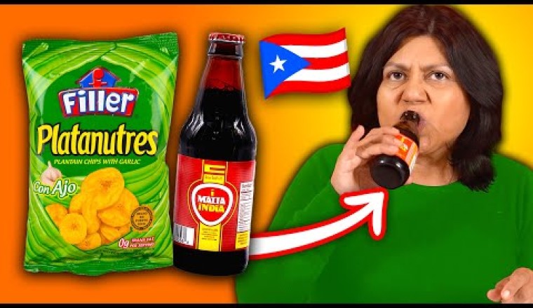 Mexican Moms Try Puerto Rican Snacks!