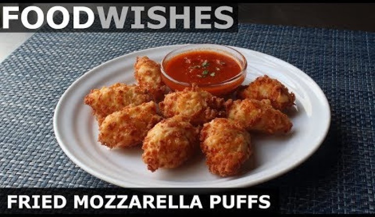 Fried Mozzarella Puffs