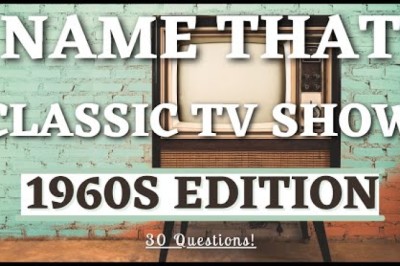 Think You Can Name These 1960s Televisions Shows?