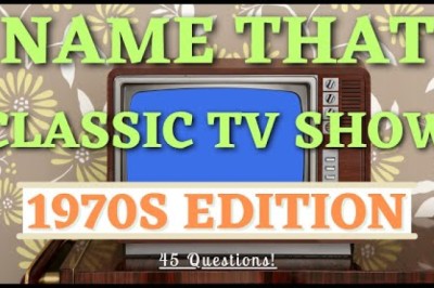 Think You Can Name These 1970s Televisions Shows?