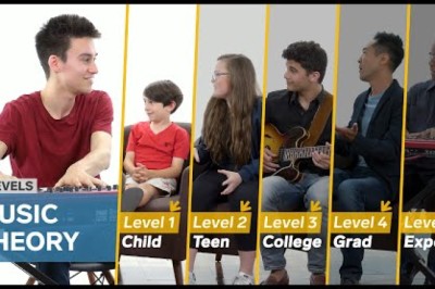 Musician Explains One Concept in 5 Levels of Difficulty