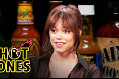 Jenna Ortega Doesn’t Flinch While Eating Spicy Wings