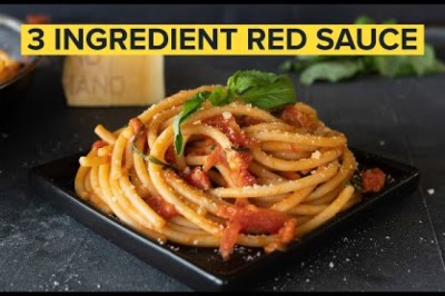 How to make the SIMPLEST ITALIAN PASTA SAUCE at home