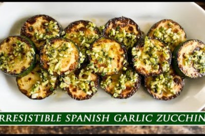 Spanish Garlic Zucchini