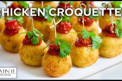 Delicious EASY Chicken Croquettes