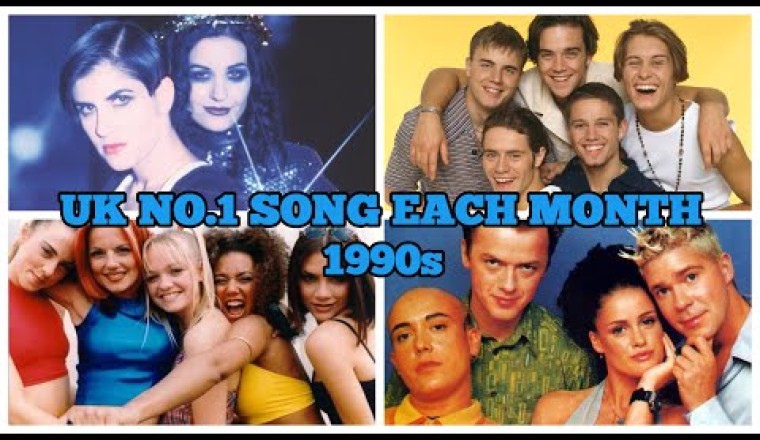 UK No.1 Song Each Month of the '90s